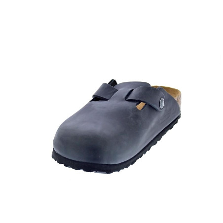Zuecos Birkenstock zapatos Mujer modelo Boston Negro 