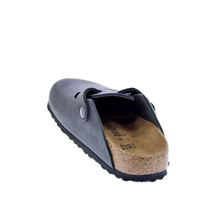 Zuecos Birkenstock zapatos Mujer modelo Boston Negro 