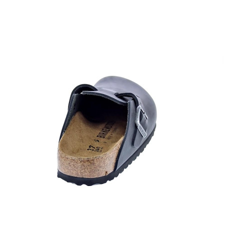 Zuecos Birkenstock zapatos Mujer modelo Boston Negro 