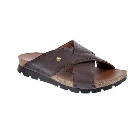 Sandalias Panama Jack zapatos Hombre modelo Salman C13 Marrón 