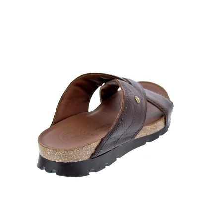 Sandalias Panama Jack zapatos Hombre modelo Salman C13 Marrón 