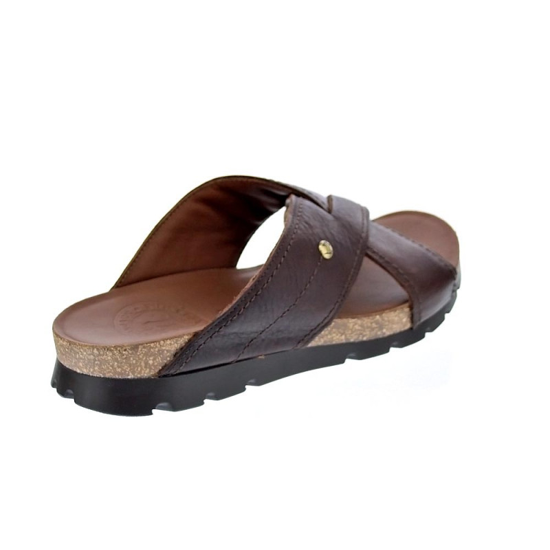 Sandalias Panama Jack zapatos Hombre modelo Salman C13 Marrón 