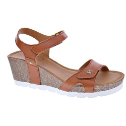 Sandalias Panama Jack zapatos Mujer modelo Julia B49 Marrón  2