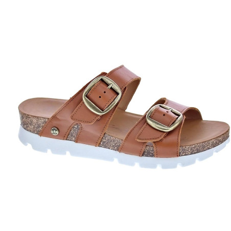 Sandalias Panama Jack zapatos Mujer modelo Shirley B12 Marrón 