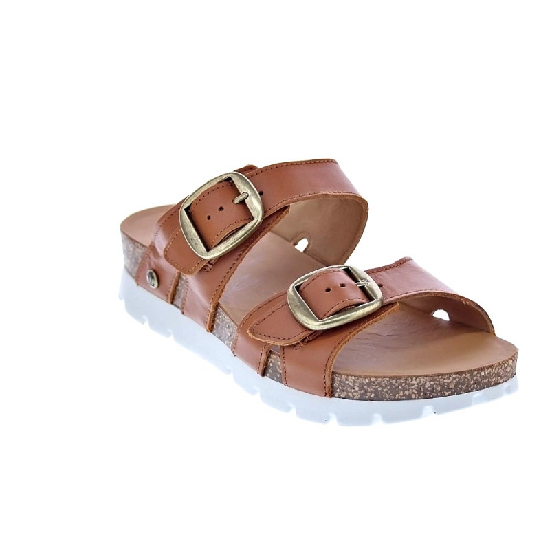 Sandalias Panama Jack zapatos Mujer modelo Shirley B12 Marrón 