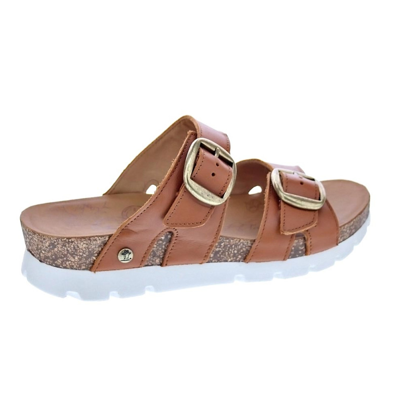 Sandalias Panama Jack zapatos Mujer modelo Shirley B12 Marrón 