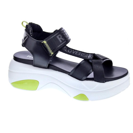 Sandalias Replay zapatos Mujer modelo Tempura Web Negro 