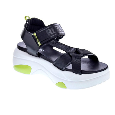 Sandalias Replay zapatos Mujer modelo Tempura Web Negro 