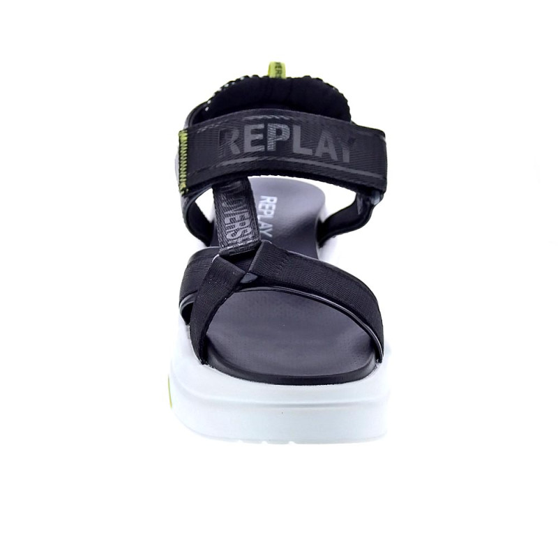 Sandalias Replay zapatos Mujer modelo Tempura Web Negro 