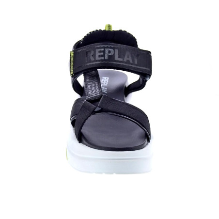 Sandalias Replay zapatos Mujer modelo Tempura Web Negro 