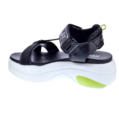 Sandalias Replay zapatos Mujer modelo Tempura Web Negro 