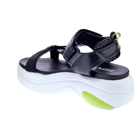 Sandalias Replay zapatos Mujer modelo Tempura Web Negro 