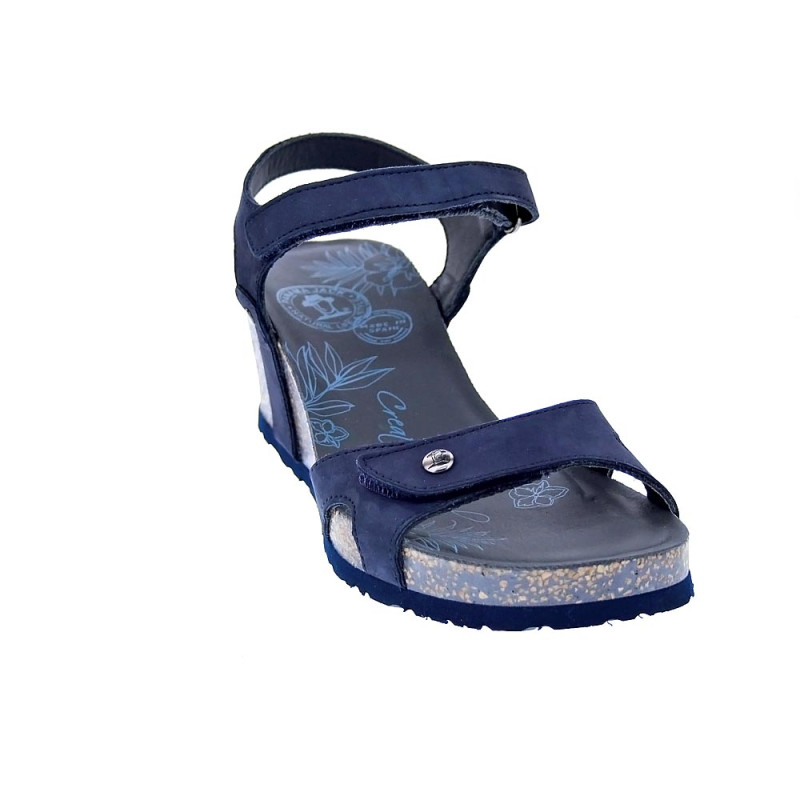 Sandalias Panama Jack zapatos Mujer modelo Julia Basics B10 Azul 