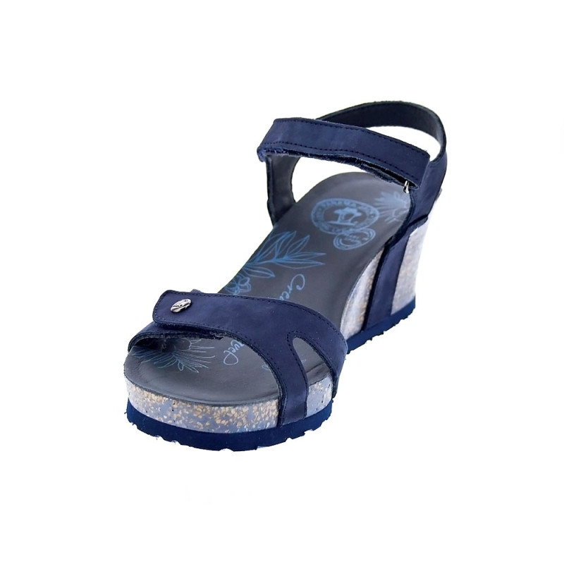 Sandalias Panama Jack zapatos Mujer modelo Julia Basics B10 Azul 