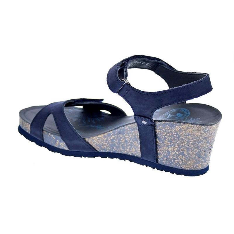 Sandalias Panama Jack zapatos Mujer modelo Julia Basics B10 Azul 