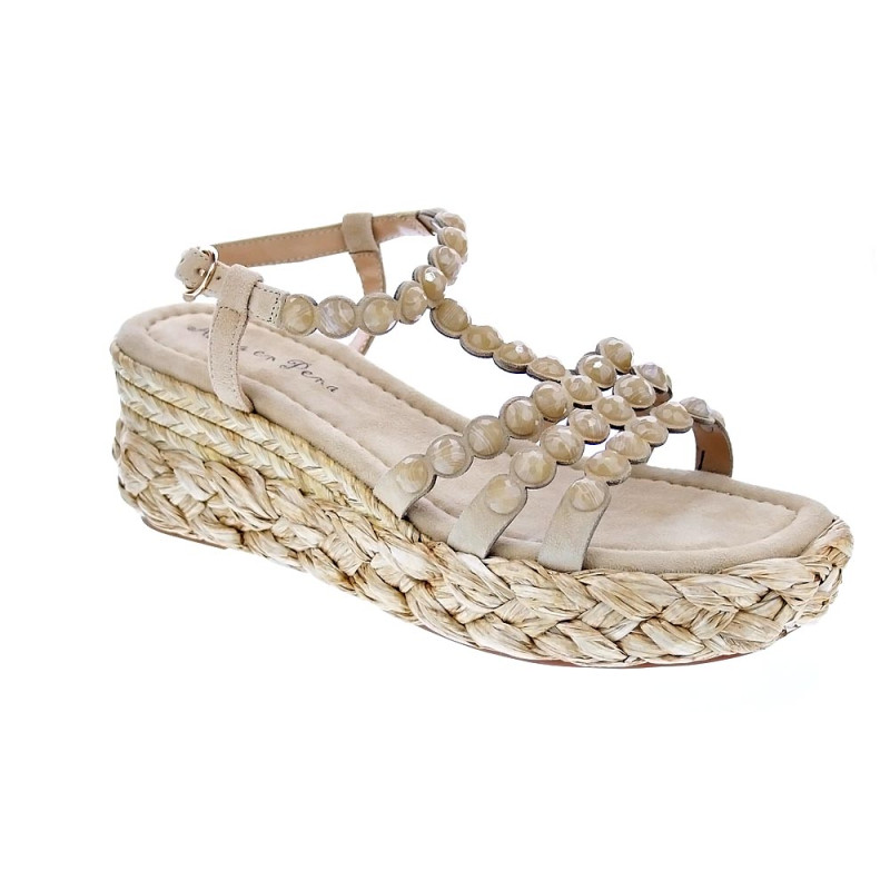 Sandalias Alma en Pena zapatos Mujer modelo V23578 Beige 