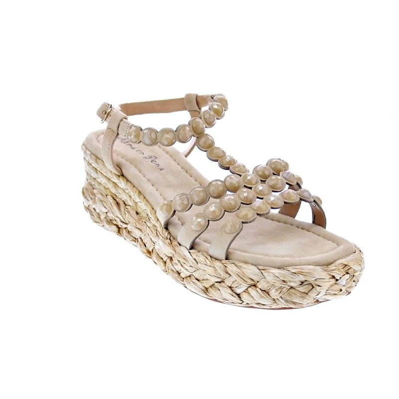 Sandalias Alma en Pena zapatos Mujer modelo V23578 Beige 