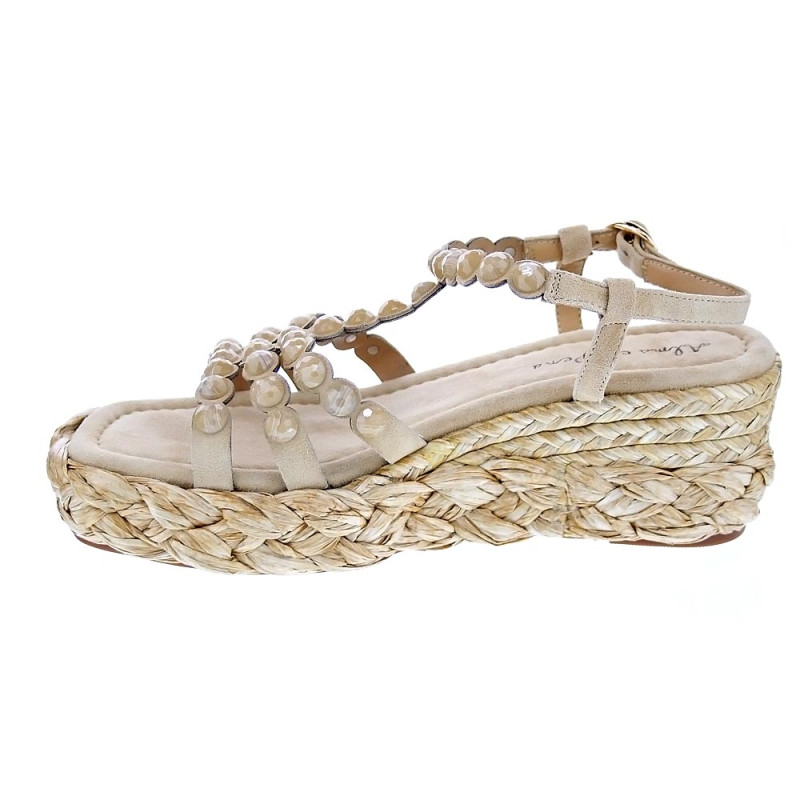 Sandalias Alma en Pena zapatos Mujer modelo V23578 Beige 