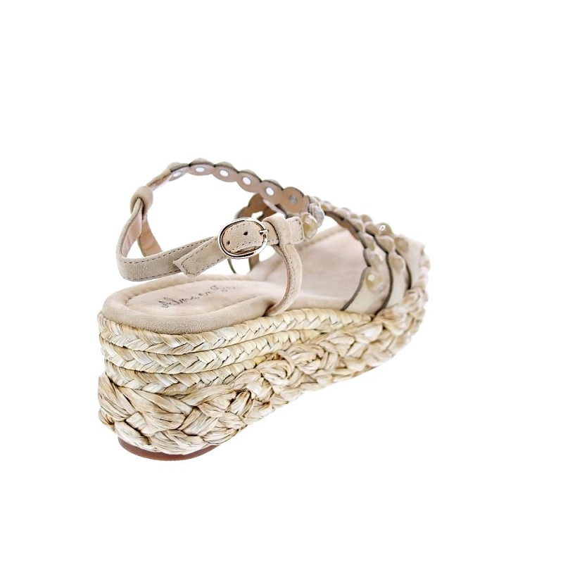 Sandalias Alma en Pena zapatos Mujer modelo V23578 Beige 