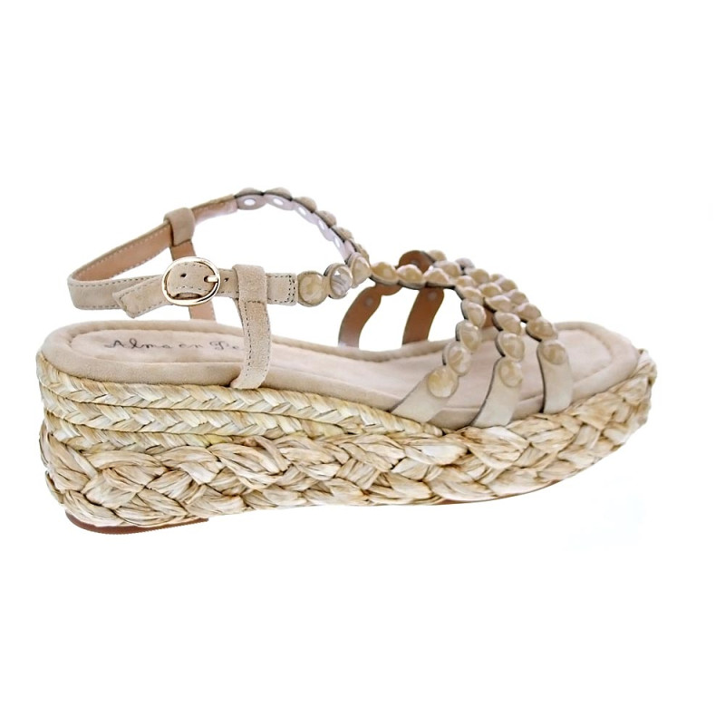 Sandalias Alma en Pena zapatos Mujer modelo V23578 Beige 