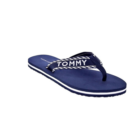 Sandalias Tommy Hilfiger zapatos Mujer modelo Webbing Sandal Azul 