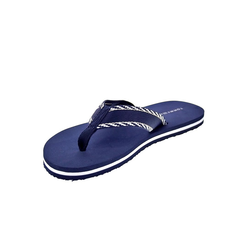 Sandalias Tommy Hilfiger zapatos Mujer modelo Webbing Sandal Azul 