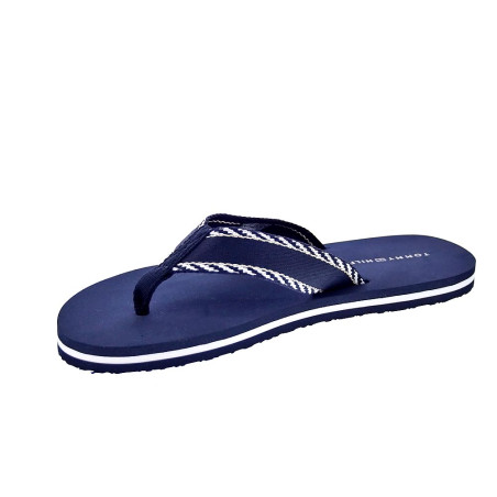 Sandalias Tommy Hilfiger zapatos Mujer modelo Webbing Sandal Azul 