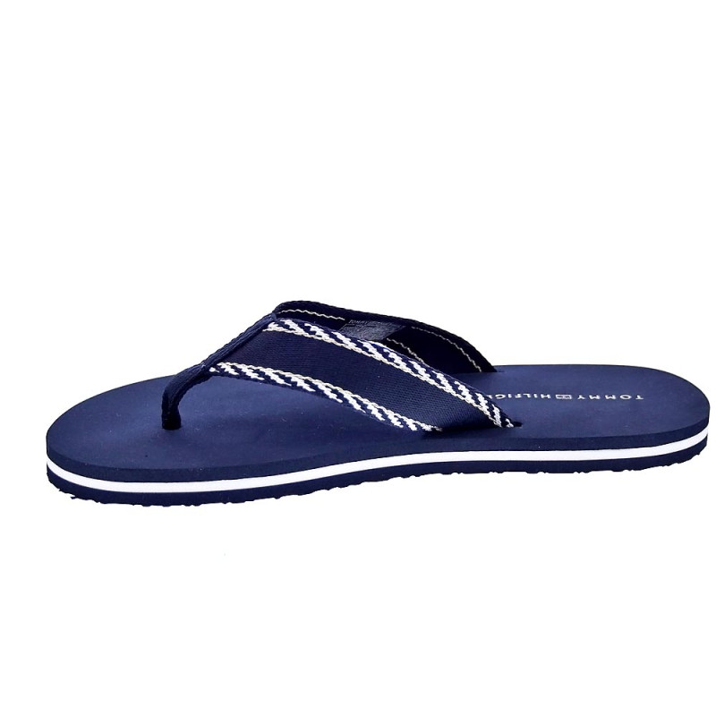 Sandalias Tommy Hilfiger zapatos Mujer modelo Webbing Sandal Azul 