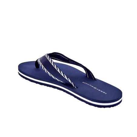 Sandalias Tommy Hilfiger zapatos Mujer modelo Webbing Sandal Azul 
