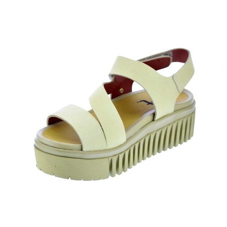Sandalias Art Company zapatos Mujer modelo Brighton Amarillo 