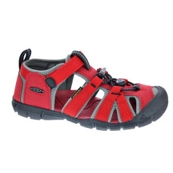 Sandalias Keen zapatos Niño modelo Seacamp II Rojo  2