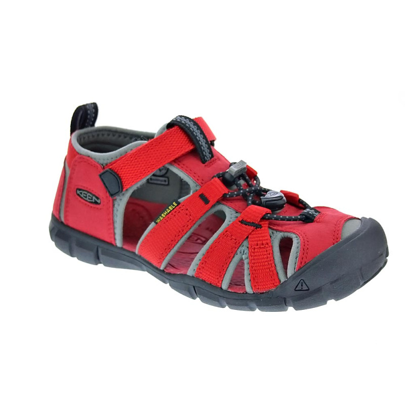 Sandalias Keen zapatos Niño modelo Seacamp II Rojo 