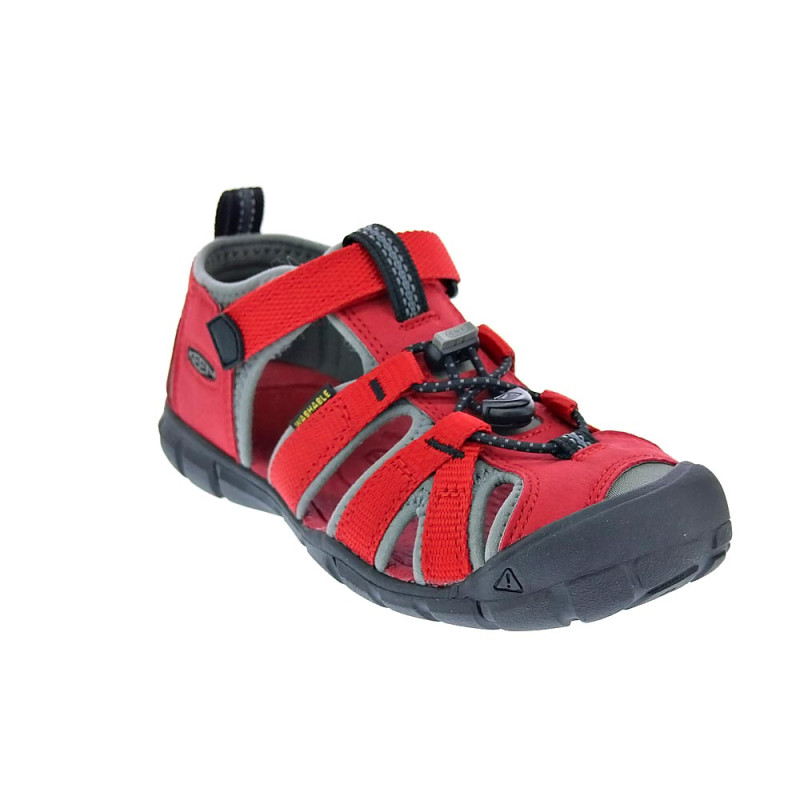 Sandalias Keen zapatos Niño modelo Seacamp II Rojo 