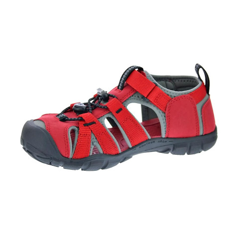 Sandalias Keen zapatos Niño modelo Seacamp II Rojo 