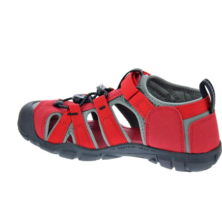 Sandalias Keen zapatos Niño modelo Seacamp II Rojo 