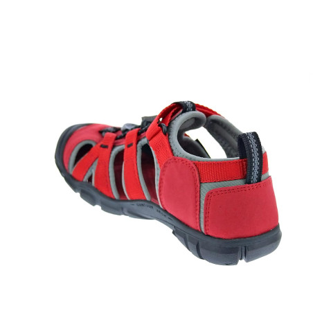 Sandalias Keen zapatos Niño modelo Seacamp II Rojo 