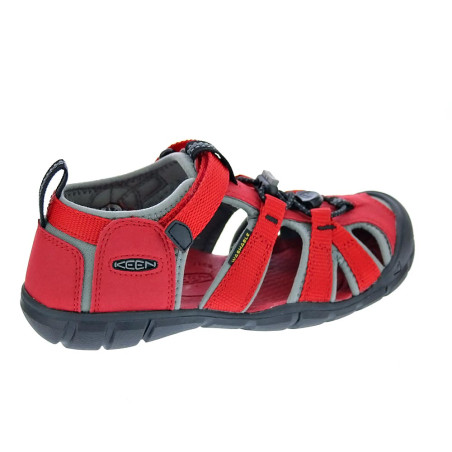 Sandalias Keen zapatos Niño modelo Seacamp II Rojo 