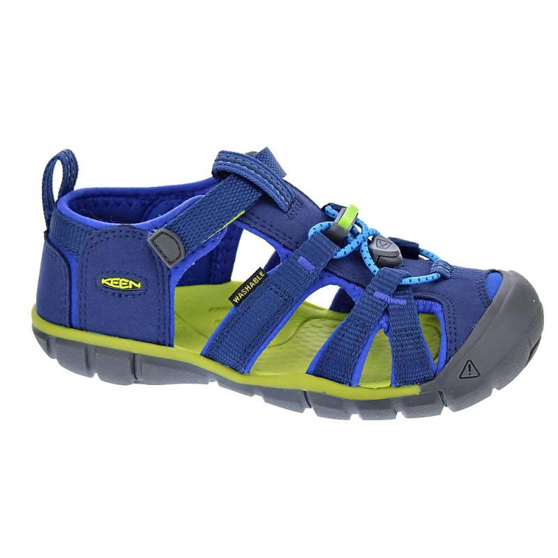 Sandalias Keen zapatos Niño modelo Seacamp II Azul 
