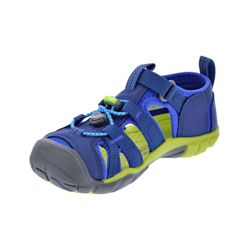 Sandalias Keen zapatos Niño modelo Seacamp II Azul 
