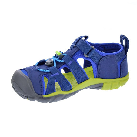 Sandalias Keen zapatos Niño modelo Seacamp II Azul 