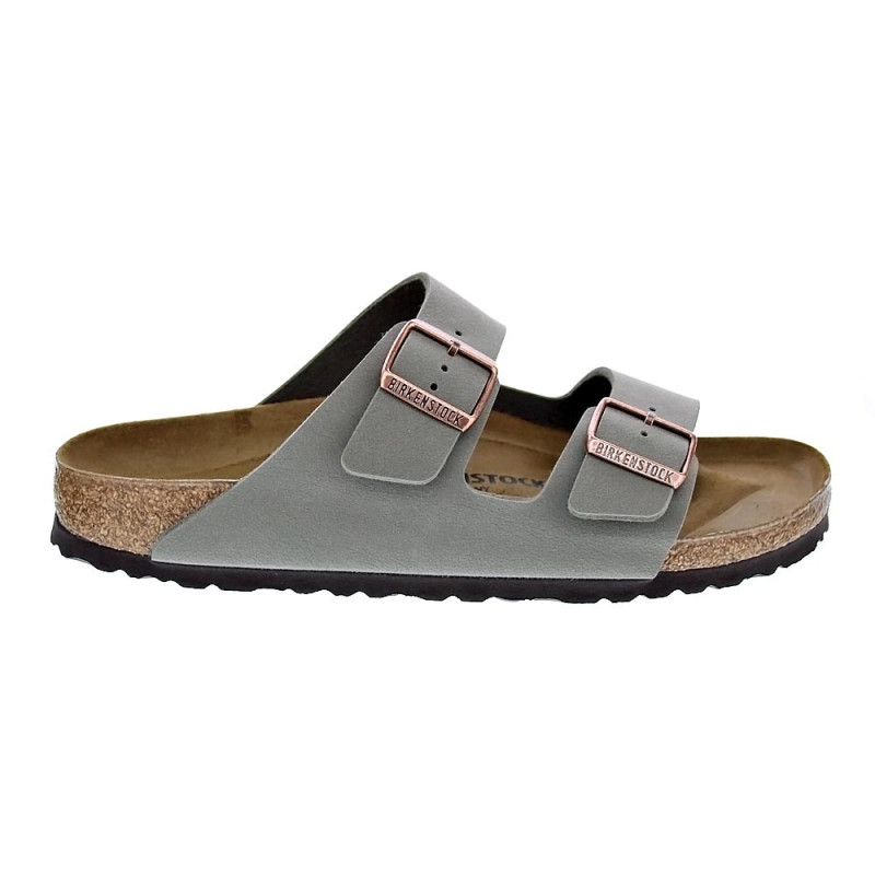 Sandalias Birkenstock zapatos Hombre modelo Arizona Gris 