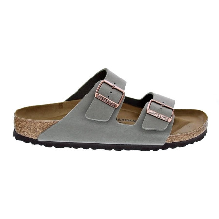 Sandalias Birkenstock zapatos Hombre modelo Arizona Gris 