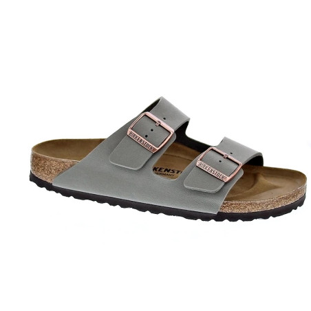 Sandalias Birkenstock zapatos Hombre modelo Arizona Gris 