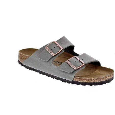 Sandalias Birkenstock zapatos Hombre modelo Arizona Gris 