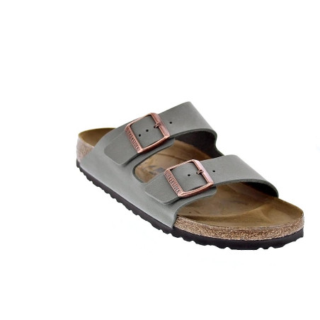Sandalias Birkenstock zapatos Hombre modelo Arizona Gris 
