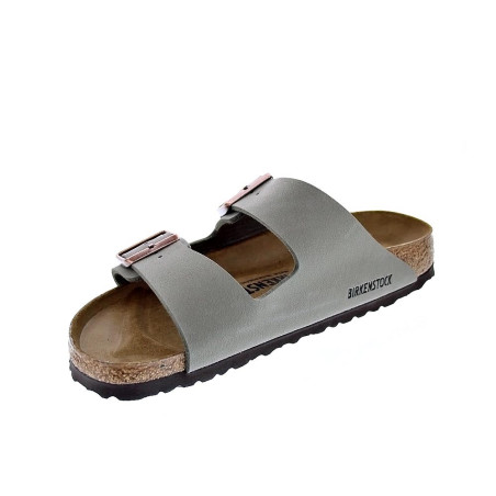 Sandalias Birkenstock zapatos Hombre modelo Arizona Gris 