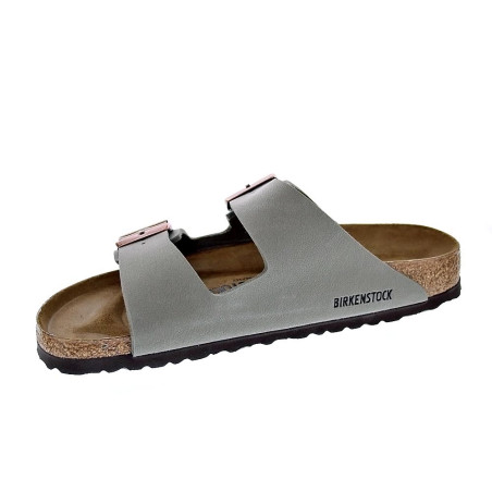 Sandalias Birkenstock zapatos Hombre modelo Arizona Gris 