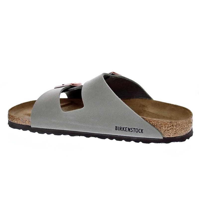 Sandalias Birkenstock zapatos Hombre modelo Arizona Gris 