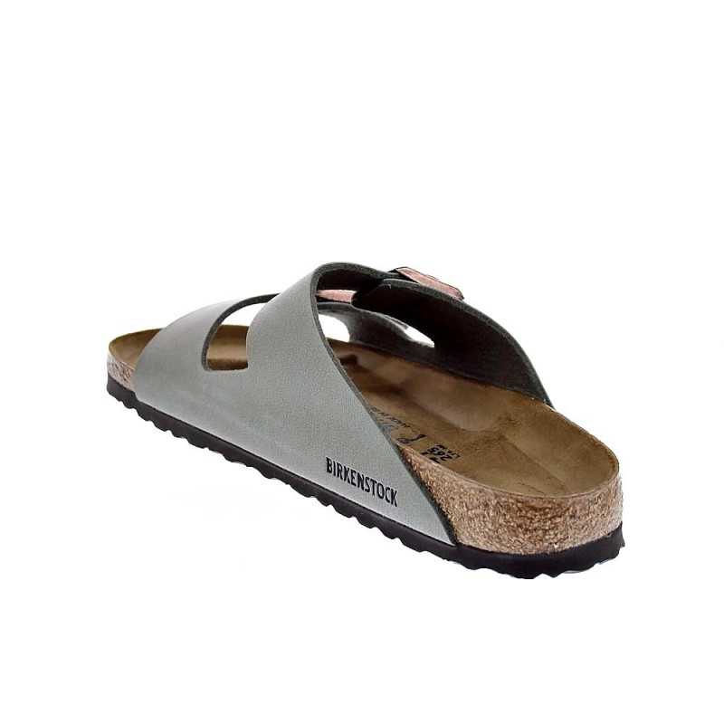 Sandalias Birkenstock zapatos Hombre modelo Arizona Gris 