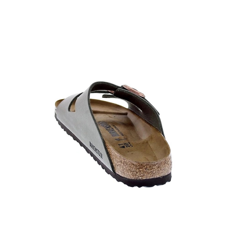 Sandalias Birkenstock zapatos Hombre modelo Arizona Gris 